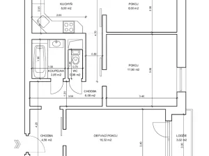 Prodej bytu 3+1, Hradec Králové - Nový Hradec Králové, Brožíkova, 65 m2