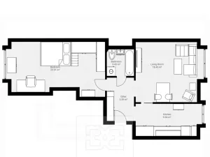 Pronájem bytu 2+1, Praha - Vršovice, Bajkalská, 58 m2