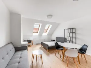 Pronájem bytu 1+kk, Praha - Karlín, Březinova, 38 m2