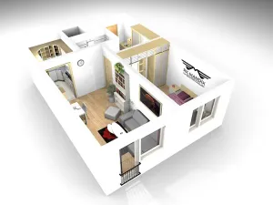 Prodej bytu 2+kk, Praha - Kobylisy, Slancova, 45 m2