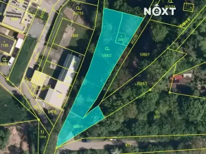 Prodej pozemku pro bydlení, Zlín, 1105 m2