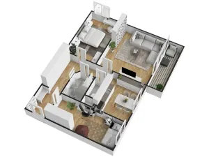 Prodej bytu 3+1, Brno, Čejkovická, 77 m2
