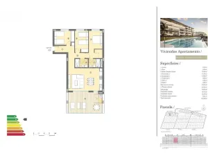 Prodej bytu 4+kk, Mutxamel, Alicante, Španělsko, 92 m2