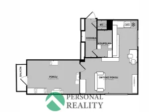 Prodej bytu 2+kk, Beroun - Beroun-Město, Josefa Hory, 51 m2