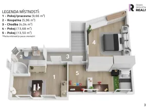 Prodej vily, Praha - Radotín, Ametystová, 173 m2