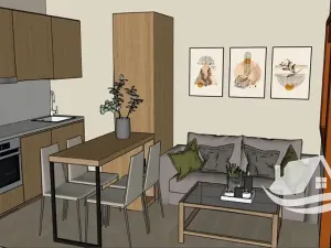 Prodej bytu 2+kk, Kefalas, Řecko, 30 m2
