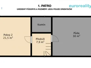 Prodej rodinného domu, Hrádek, 77 m2