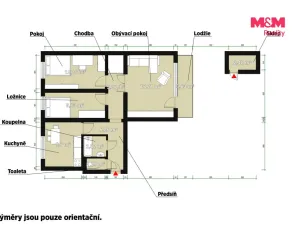 Prodej bytu 3+1, Železná Ruda, U Řezné, 70 m2