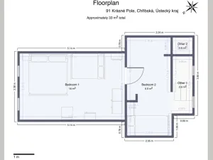 Prodej chalupy, Chřibská - Krásné Pole, 95 m2