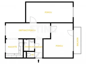 Prodej bytu 3+1, Olomouc - Nová Ulice, tř. Míru, 66 m2