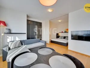 Pronájem bytu 1+kk, Olomouc - Nové Sady, Novosadský dvůr, 43 m2