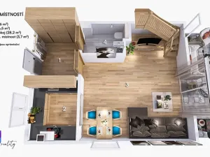 Pronájem rodinného domu, Březina, 95 m2