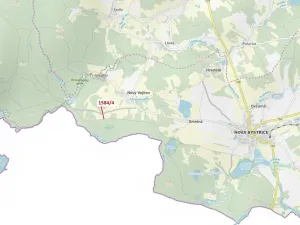 Dražba lesa, Nová Bystřice, 260 m2