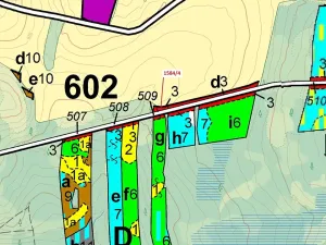 Dražba lesa, Nová Bystřice, 260 m2