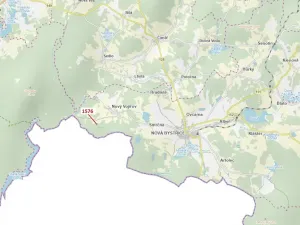 Dražba pozemku, Nová Bystřice, 737 m2