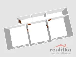 Pronájem bytu 3+kk, Opava - Předměstí, Hauerova, 104 m2