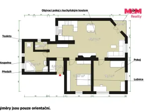Pronájem bytu 3+kk, Hořovice, Pražská, 94 m2