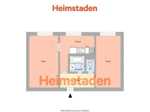 Pronájem bytu 2+1, Frýdek-Místek - Frýdek, Dr. Petra, 52 m2