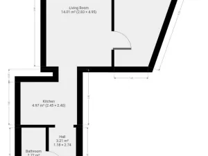 Prodej bytu 2+kk, Praha - Žižkov, Prokopova, 41 m2