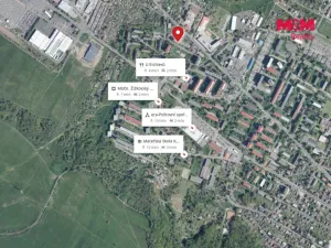 Pronájem bytu 1+1, Ústí nad Labem - Všebořice, Zahradní, 33 m2