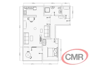 Prodej bytu 2+kk, Praha, U Zátiší, 64 m2