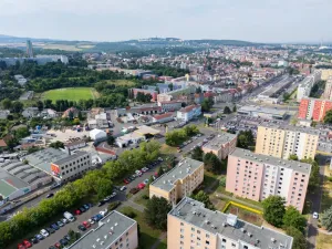Pronájem bytu 1+kk, Teplice - Trnovany, Masarykova třída, 33 m2