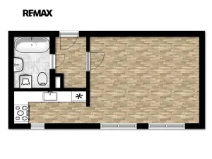 Pronájem bytu 1+kk, Kolín, Václavská, 32 m2