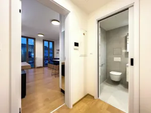 Pronájem bytu 1+kk, Praha - Smíchov, Toyen, 30 m2