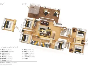 Prodej ubytování, Uzeničky - Černívsko, 590 m2