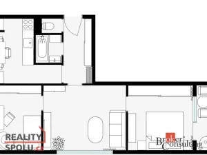 Pronájem bytu 3+1, Jihlava, Kollárova, 74 m2