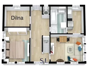 Prodej chalupy, Prysk, 190 m2