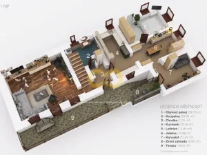 Prodej výrobních prostor, Vlachovo Březí, Plánkova, 930 m2