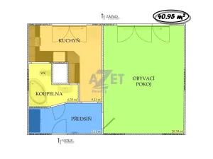 Prodej bytu 1+1, Český Těšín, Okružní, 41 m2