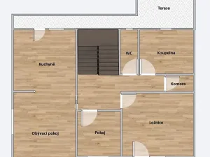 Prodej rodinného domu, Hovorany, 220 m2
