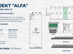 Pronájem skladu, Ostrava, Kotalova, 5031 m2