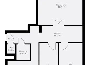 Prodej bytu 3+1, Klatovy, Mánesova, 69 m2