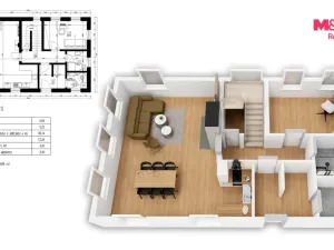 Prodej rodinného domu, Jílové u Držkova, 150 m2