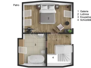 Prodej bytu 3+kk, Praha - Nové Město, Lublaňská, 122 m2