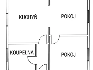 Prodej bytu 2+1, Horní Slavkov, Dlouhá, 50 m2