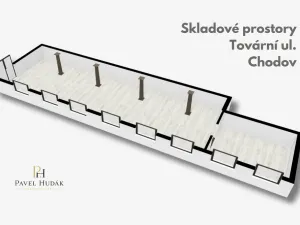 Pronájem skladu, Chodov, Tovární, 116 m2