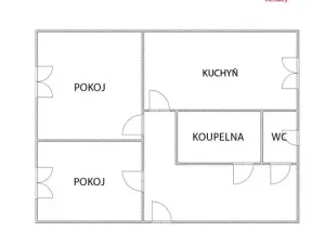 Pronájem bytu 2+1, Strakonice, Školní, 59 m2