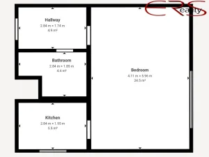 Prodej bytu 1+1, Tanvald, Horská, 40 m2