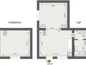 Prodej bytu 2+1, Drahanovice, 56 m2