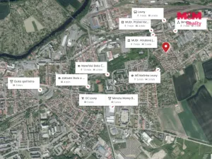 Pronájem bytu 2+1, Louny, Nerudova, 55 m2