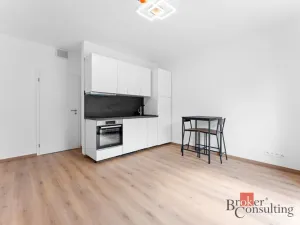Pronájem bytu 1+kk, Tuchoměřice, V Kněžívce, 22 m2
