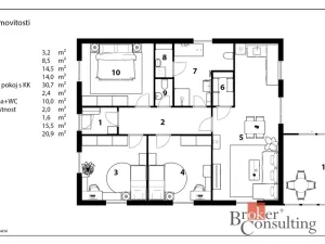 Prodej rodinného domu, Nechanice, Zahradní, 103 m2