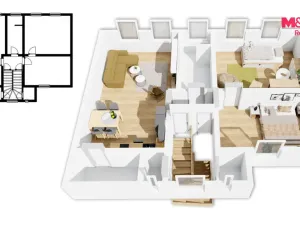Prodej bytu 3+kk, Úpice, Svornosti, 170 m2