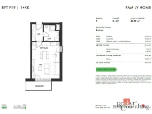 Pronájem bytu 1+kk, Plzeň - Jižní Předměstí, Železná, 47 m2