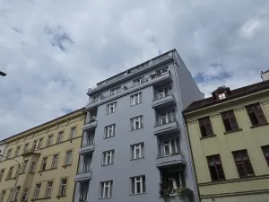 Pronájem bytu 1+kk, Praha - Karlín, Křižíkova, 30 m2