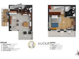 Prodej bytu 2+kk, Praha - Újezd nad Lesy, Račiněveská, 95 m2